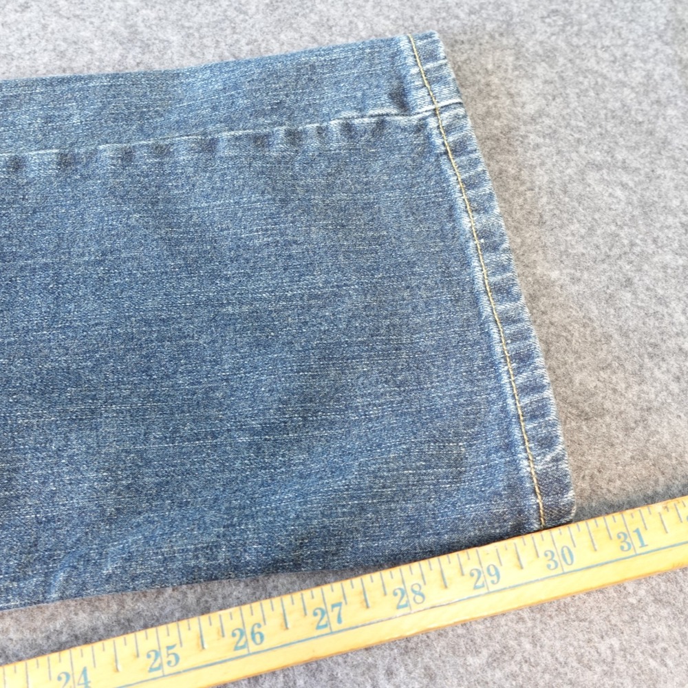 Levi Strauss Signature Stretch Low Rise Bootcut Jeans Medium Wash Blue Misses 8M - Picture 8 of 11